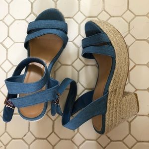 Blue Espadrilles